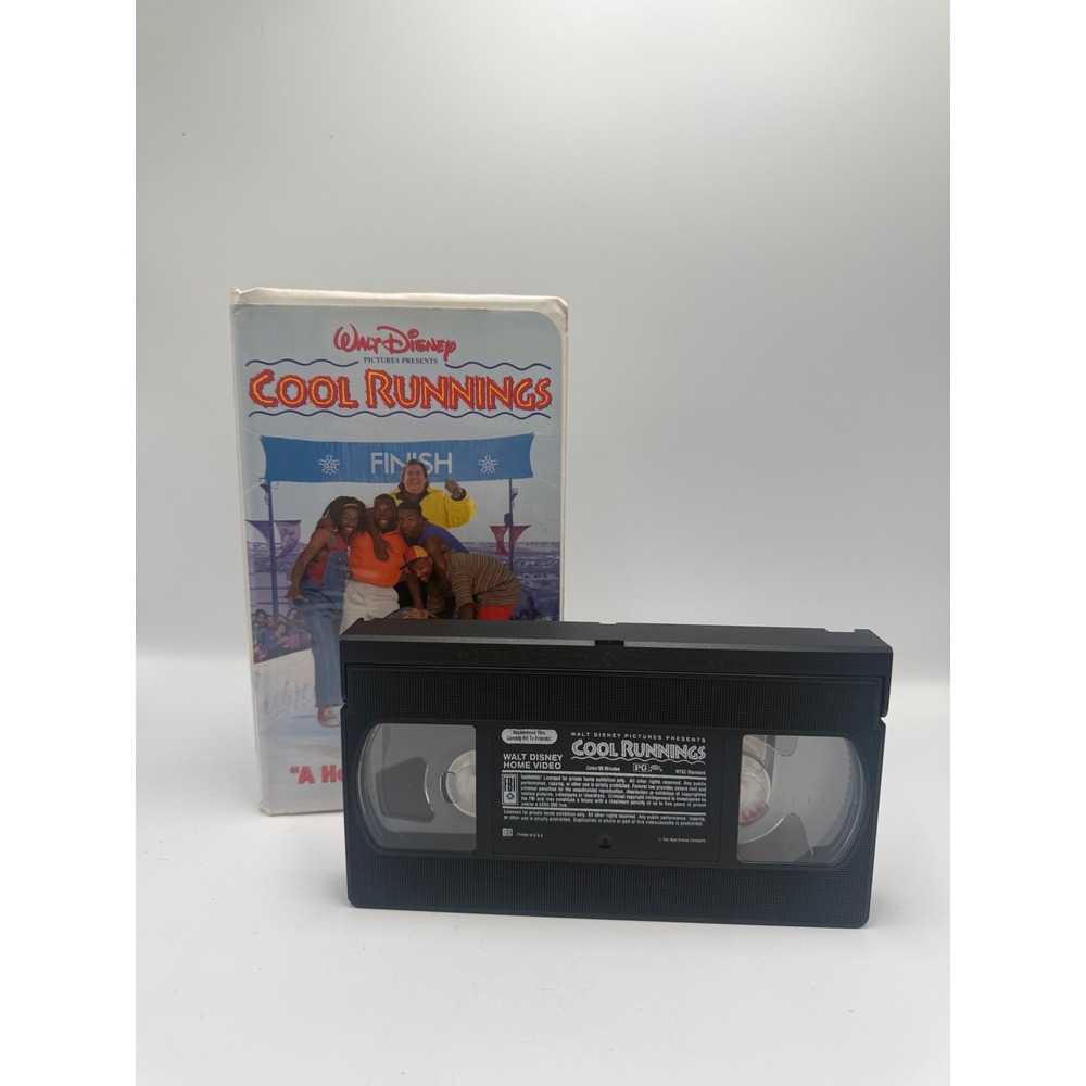 Cool Runnings VHS Walt Disney Home Video John Candy 1993 Comedy Movie Clamshell